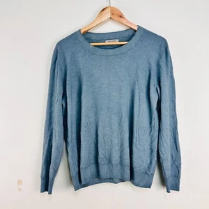 Falconeri 100% Cashmere Italian Cardigan Pullover Grey M - L - Picture 1 of 18