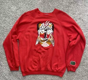 drx romanelli katz + Dogg Red crewneck Sweatshirt Made In USA Size XL - Picture 1 of 6