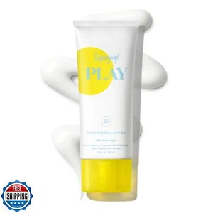Supergoop! PLAY 100 % Mineral Lotion - 3,4 flüssige Unzen - Breitspektrum LSF 50 Sonnencreme - Bild 1 von 4