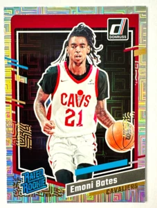 2023-24 Donruss Emoni Bates Silver Mojo Parallel RC #205 Cavaliers Rated Rookie! - Bild 1 von 3