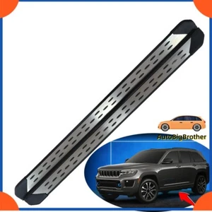 Fits for Jeep Grand Cherokee 2022-2024 Side Steps Pedal Running Board Nerf Bar - Picture 1 of 7