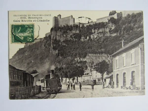 CPA - BESANCON 25 - Gare Rivotte et Citadelle - Foto 1 di 2