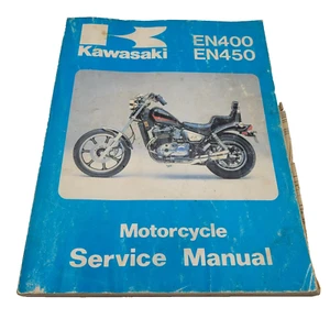 1990 1989 1988 1987 1986 1985 Kawasaki EN400 EN450 Service Manual - Pls Read - Bild 1 von 7