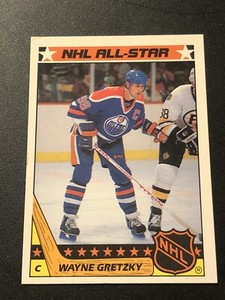 1987-88 Topps Stickers Wayne Gretzky #5 HOF