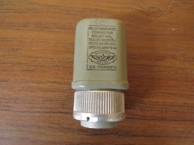 + ADVANCE RELAY A8744-1A Govmt surplus, 3AMP, 4PDT - Image 1 of 3