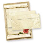 NEU Briefpapier Set mit  Umschlag A4 Blumen bunt  schn floral - 9 Motive  zur Wahl