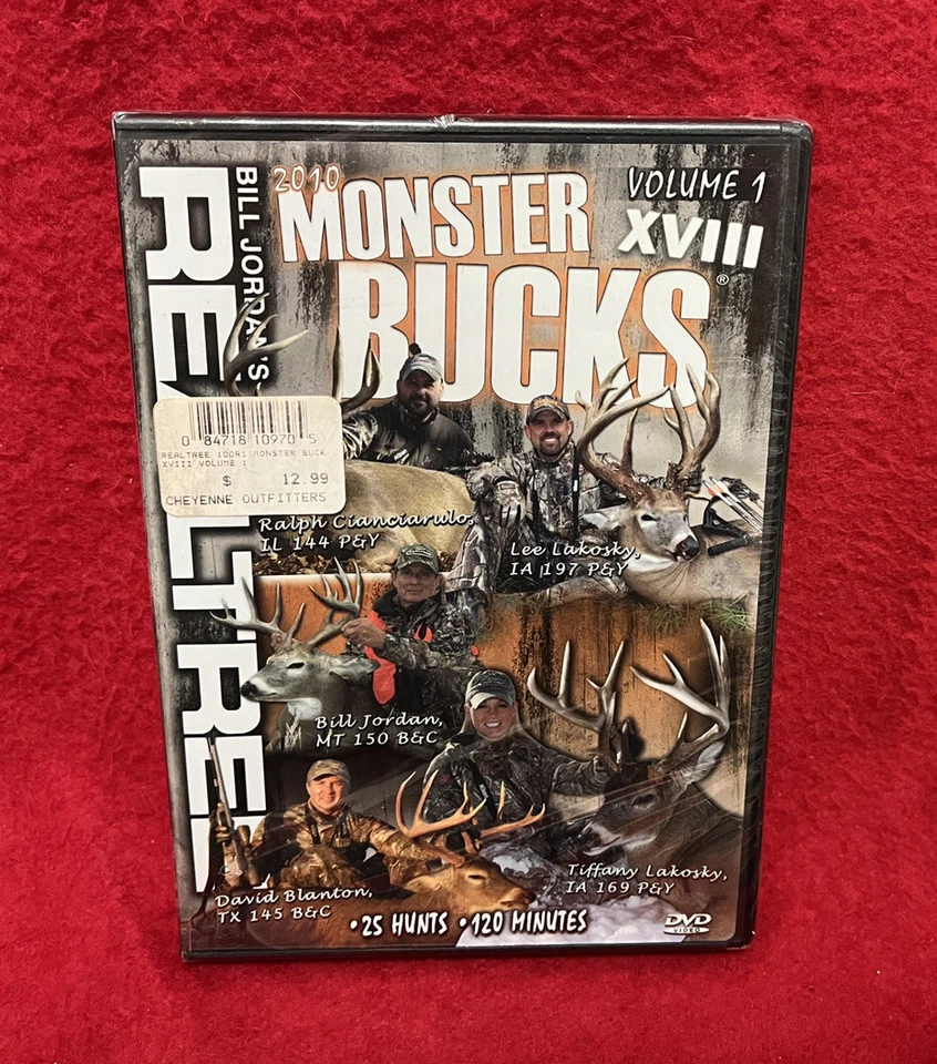 Realtree Bill Jordan's 2010 Monster Bucks XVIII Vol. 1 - DVD (2 Hours) - Image 1 of 4