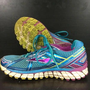 Brooks Adrenaline GTS 15-Women Sz 10.5(B) Blue Running Jogging Shoes 1201741B498 - Picture 1 of 9