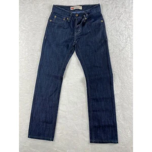 Levi's 511 Slim Fit Jeans Dark Wash Denim Pants Kids Size 10 Regular - Picture 1 of 7