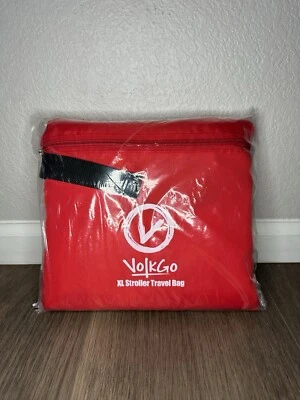 V VOLKGO Puerta Comprobación Doble Cochecito Bolsa para Viaje en Avión X Grande NUEVO Foto 1 de 2