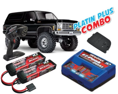 Traxxas Chevy Blazer TRX-4 Clipless schwarz Platin Plus Combo TRX82276-4-BLK-... - Bild 1 von 4