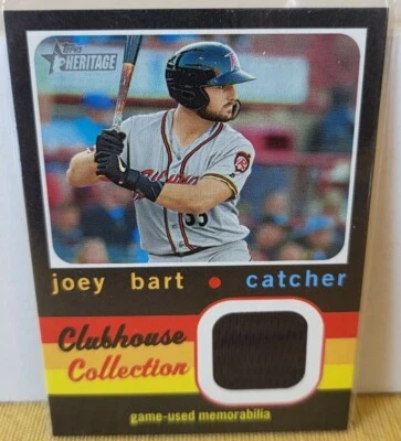 Joey Bart 2020 Topps Heritage Minor League Clubhouse Collection Patch - Image 1 of 2