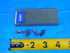 10PCS NEW ISCAR TGMF 508 IC908 CARBIDE GROOVING INSERTS INDEXABLE TOOLING - Picture 1 of 6