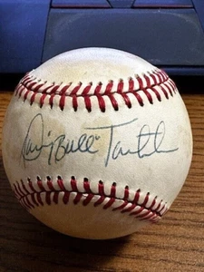 DANNY TARTABULL 2 SIGNED AUTOGRAPHED OAL BASEBALL! Yankees, Mariners, Royals! - Picture 1 of 2
