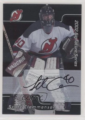 2001-02 ITG Be A Player Signature Series Scott Clemmensen #216 Rookie Auto RC - Image 1 of 2