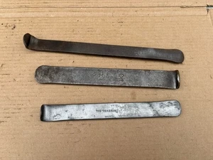 3 X Vintage Tyre Levers, Renshaw, Melco 32, Etc, - Imagen 1 de 6