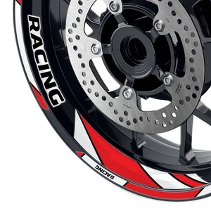 17 inch GP06 Vinyl Wheel Rim Stickers For FZS 1000 09 10 11 12 13 14 15 16 - Foto 1 di 10