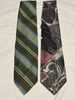 Corbatas Oscar De La Renta || Para After Six, Studio || Corbatas vintage poliéster Foto 1 de 4