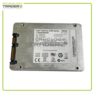 811510-001 HP 180GB ML Cell SATA 6Gbps 2.5” SSD SSDSC2BF180A5H H51527-201 - Image 1 of 3