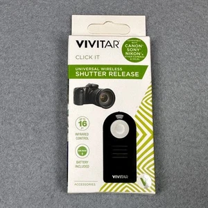 Vivitar VIV-RC6U Click It Universal Wireless Shutter Release Remote Control - Picture 1 of 3