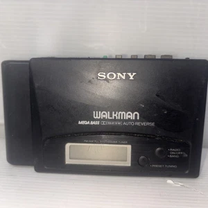 Reproductor de radio casete Walkman Em-af605/bf605 con conector de batería de repuesto - Imagen 1 de 5