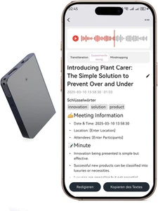 Registratore Vocale AI, Registratore Vocale, Controllo App, AI Notetaker, AI Tra - Foto 1 di 12