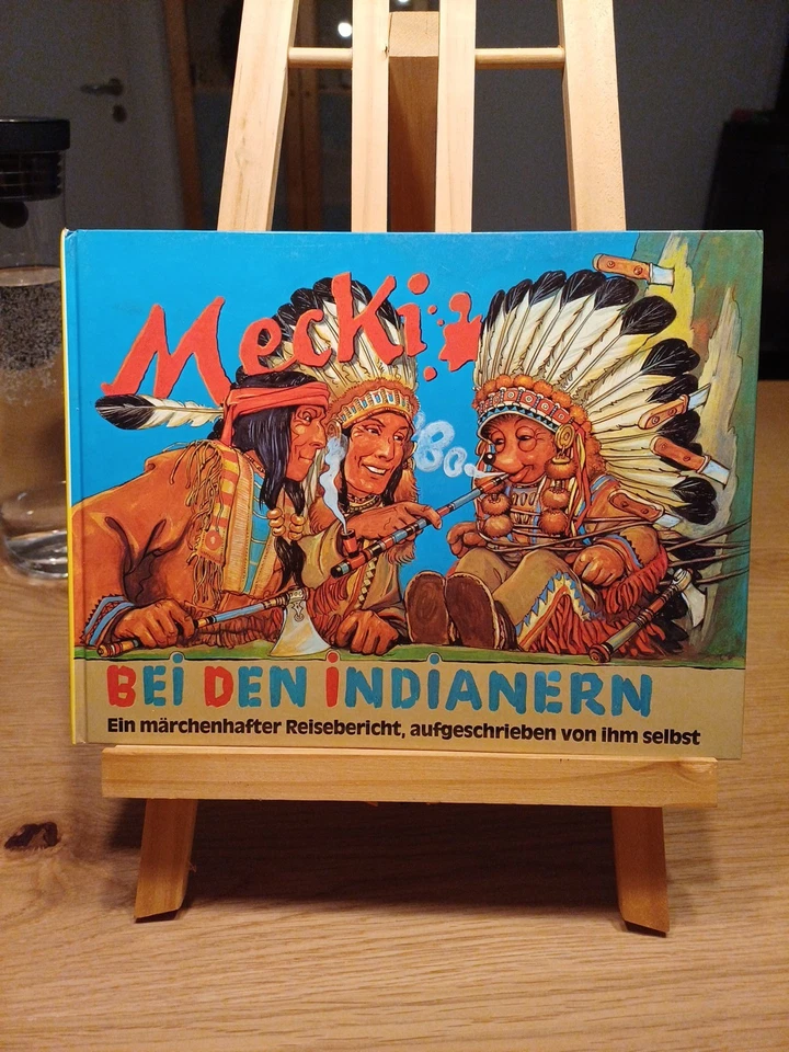 Mecki bei den indianern - Lingen - noch wie neu - Bild 1 von 1