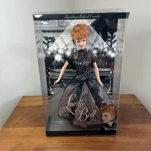 I Love Lucy 2008 "Legendary Lady of Comedy" Lucille Ball Barbie Pink Lable New - Picture 1 of 12