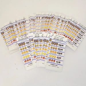 Vintage Nevada Club All Tips Board New Sealed Pull Tab Cards Lot of 100 - Picture 1 of 8