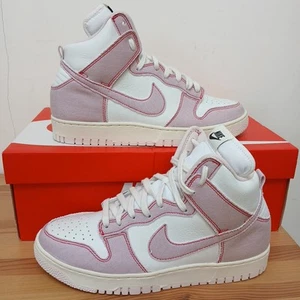 Nike Dunk HI HIGH 1985 Rosa Denim DQ8799 100 Reino Unido 8,5 Nuevo En Caja Con Recibo - Imagen 1 de 19