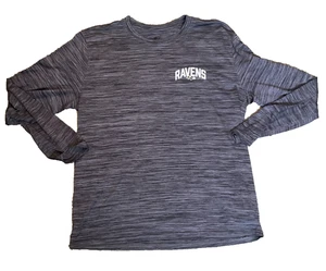 Herren Baltimore Ravens Nike Tee Langarm Dri-Fit Freizeit T-Shirt Grau Gr-XL - Bild 1 von 5