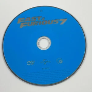 Fast & Furious 7 (DVD, 2015) Disc Only | Action, Vin Diesel - Picture 1 of 1