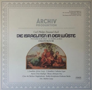 Carl Philipp Emanuel Bach - Sylvia Geszty • Catherine Gayer, Ernst Haefliger ? - Picture 1 of 6