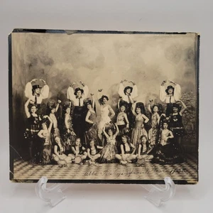 Antica fotografia ballerina 1933 Nashua NH 8x10 Abbie Tilsley classe di danza spagnola - Foto 1 di 6