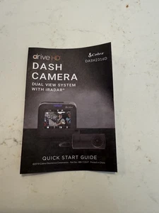 Cobra DriveHD 2316D Dash Cam System, Front & Rear - Picture 1 of 2