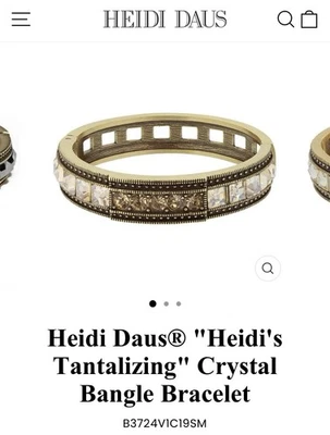 Brazalete pulsera Heidi Daus con pedrería Swarovski Foto 1 de 4