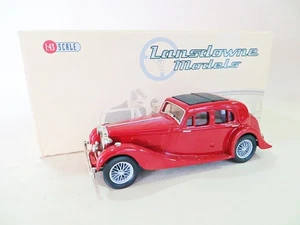 LANSDOWNE MODELS LDM53 '1936-39 MG SA SALOON, MAROON'. 1:43 MIB/BOXED - Picture 1 of 11