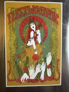 Fleetwood Mac 4 x6 Mini Poster Kühlschrankmagnet - Bild 1 von 1