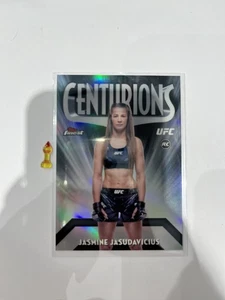 2024 Topps Finest UFC Jasmine Jasudavicius  Centurions SSP RC #CEN-13 - Picture 1 of 2