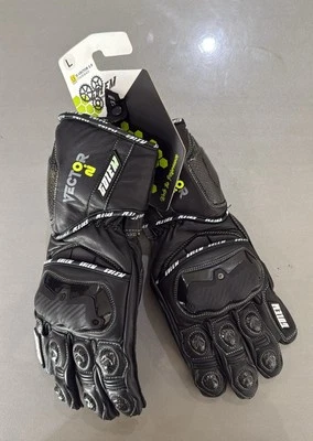 guanti moto pelle racing GOLEM Vector 2.0 Omologati - Immagine 1 di 4