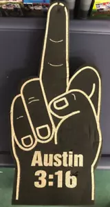 Austin 3:16 Foam Finger Vintage 1998 Original WWE Stone Cold Steve Austin WWF - Picture 1 of 5