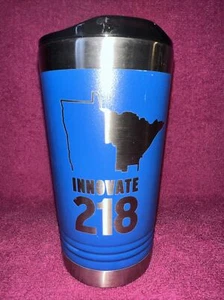 POLAR CAMEL 16 oz DOUBLE WALL VACUUM INSULATED TUMBLER CUP NO SWEAT - Picture 1 of 8