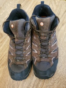 MERRELL PERFORMANCE FOOTWEAR HIKER EARTH MODEL VIBRAM SOLES BROWN SIZE 14 MEN'S - Picture 1 of 7