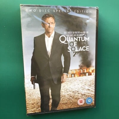 Daniel Craig James Bond 007 QUANTUM OF SOLACE 2-Disc DVD SPECIAL EDITION Sealed - Image 1 of 4