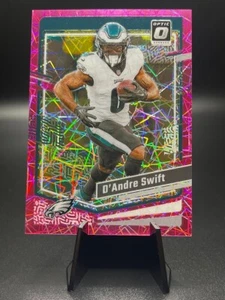 2023 Donruss Optic D'Andre Swift #155 Pink Velocity /79 SP | Lions Eagles Bears - Picture 1 of 2