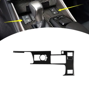 Für LEXUS IS250 IS350 2014-2018 Carbon Fiber Schaltkasten Panel Cover Trim - Picture 1 of 10