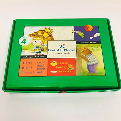 Enganchado a la fonética: aprender a leer (nivel 4) cintas de casete completas de educación en el hogar Foto 1 de 2