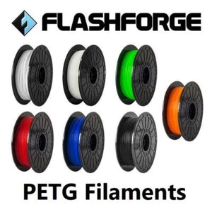 Flashforge PETG 3D Printer Filament 1.75mm 0.5KG Dreamer/Inventor/Finder + More - Picture 1 of 27