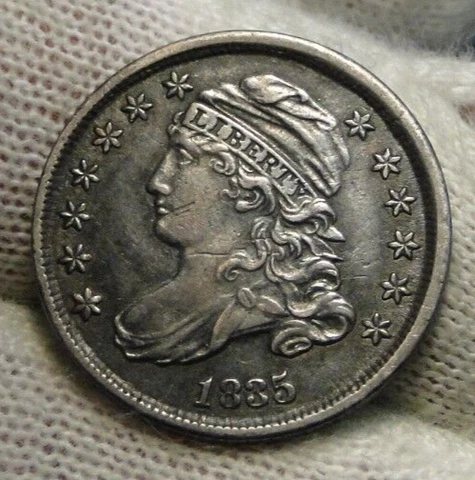 1835 Capped Bust Dime Cover