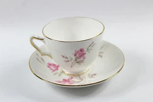 Royal Victoria Fine Bone China England Teetasse Untertasse Rosa Single Rose NEUWERTIG - Bild 1 von 11